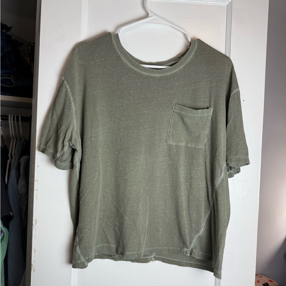 Aeropostale Olive Green Short Sleeve Tee